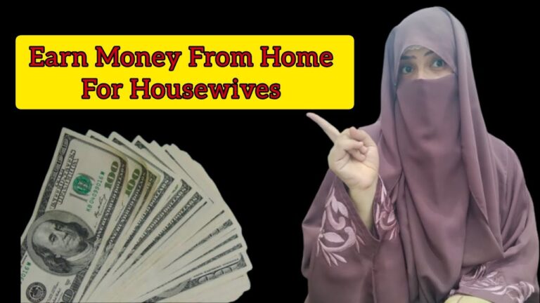 How Housewives Can Make Money Online